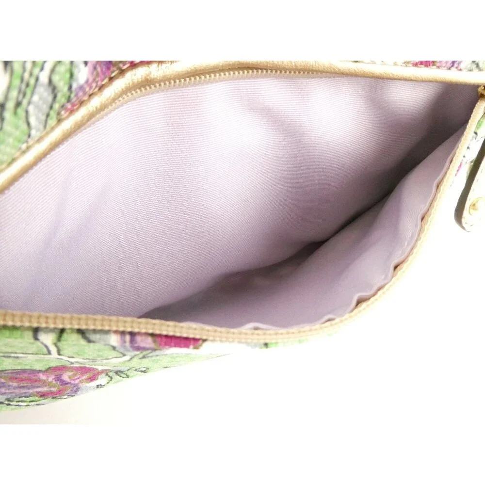 Coach Ashley Iris‎ Floral Flap Wristlet